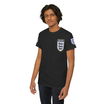 England Football Tee — "And After All You're My Wonderwall" Lyrics Tee