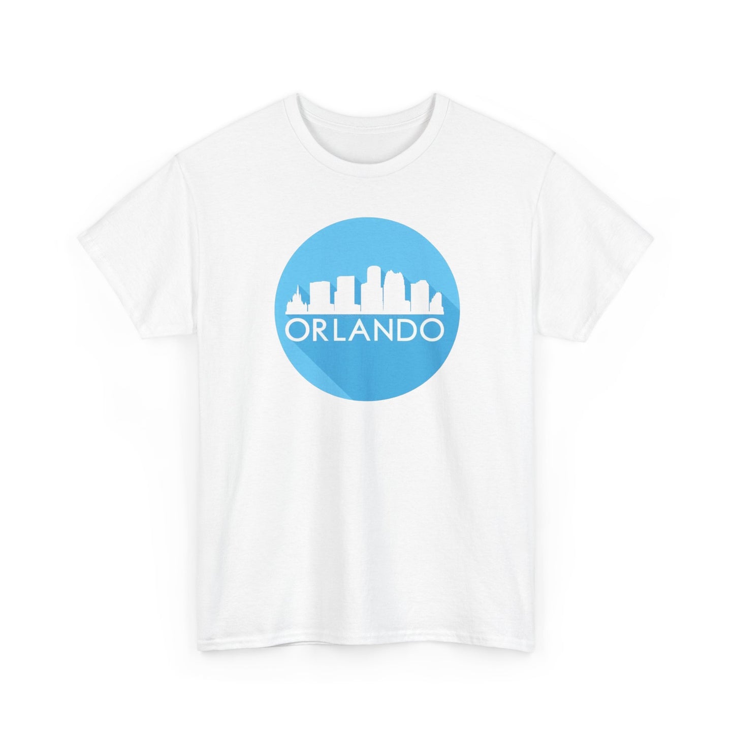 Orlando Skyline Tee — Blue Circle City Skyline T-Shirt