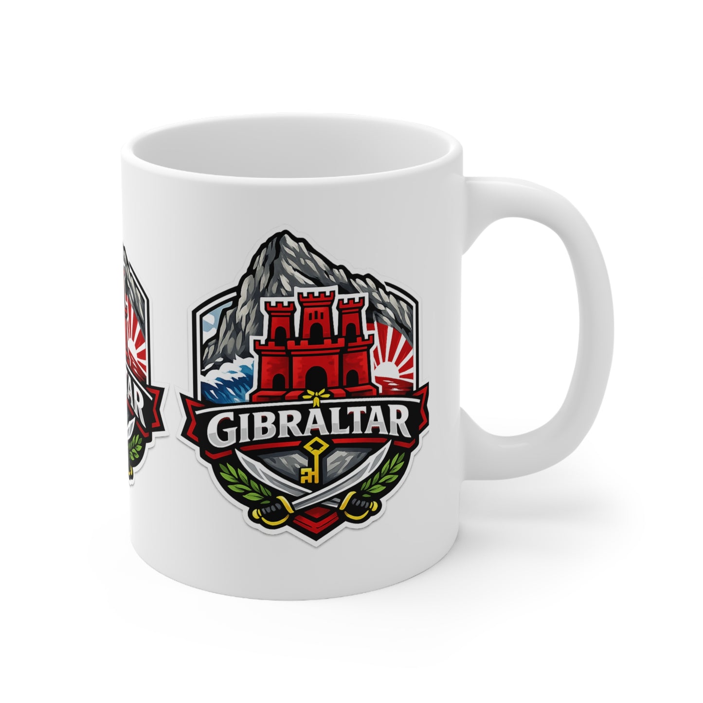Gibraltar Ceramic Coffee Cups, 11oz, 15oz