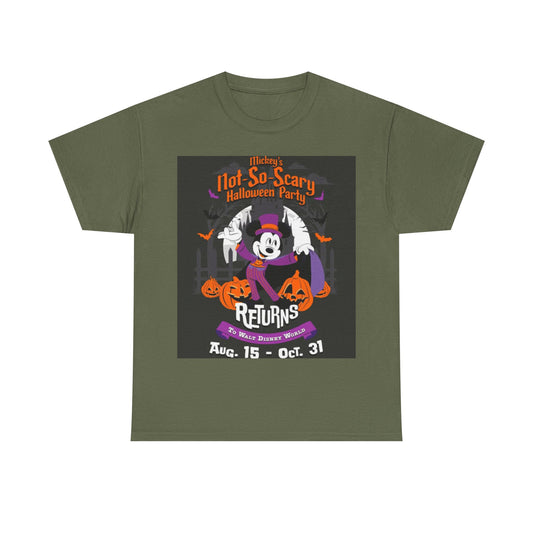 Not-So-Scary Halloween Party Tee — "Returns" Vintage Mickey Halloween Shirt