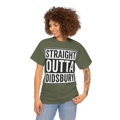 Straight Outta Didsbury T‑Shirt — Graphic City Pride Tee