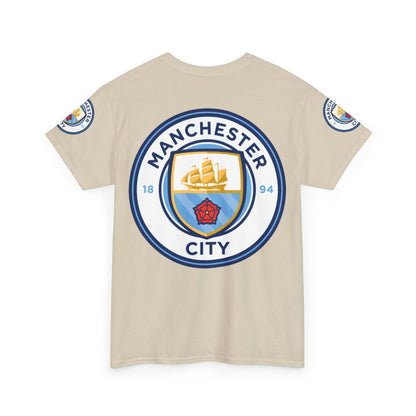 Manchester City Crest T-Shirt — Football Club Logo Tee