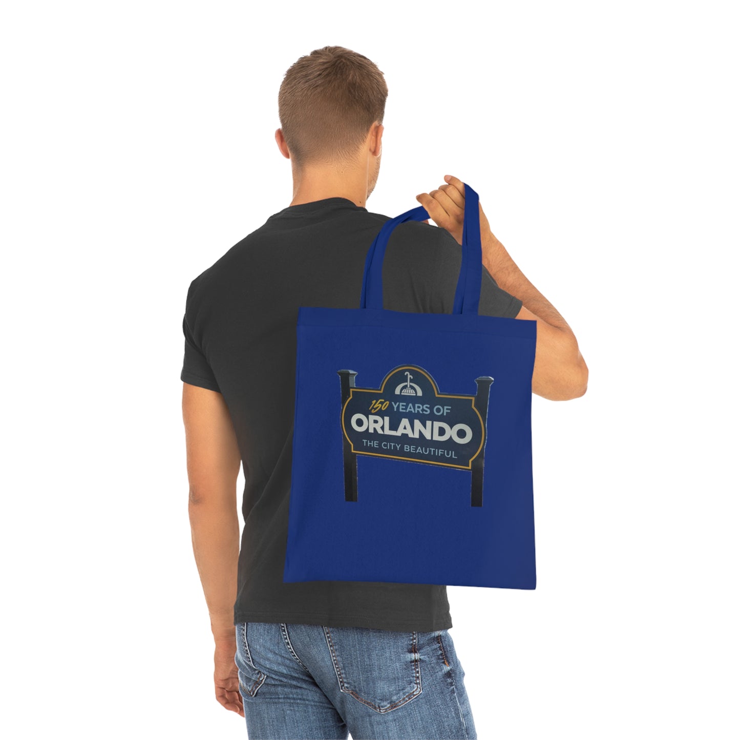 Orlando 150 Years Tote Bag — 'The City Beautiful' Cotton Market Tote