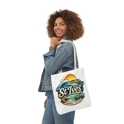 St Ives Cornwall Sunset Tote Bag