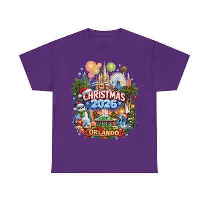 Christmas 2026 Orlando T-Shirt — Holiday Theme Park Souvenir Tee