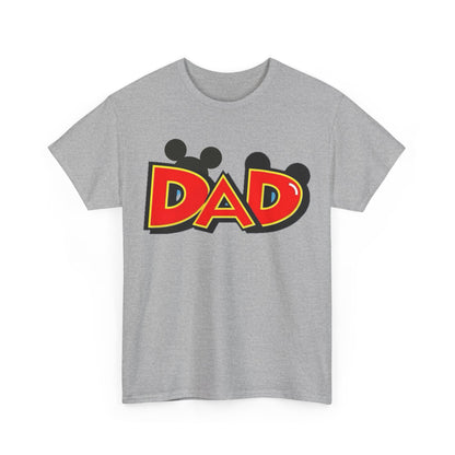 Disney Dad Mickey Ears T-Shirt – Retro Cartoon Dad Tee, Perfect Father’s Day Gift