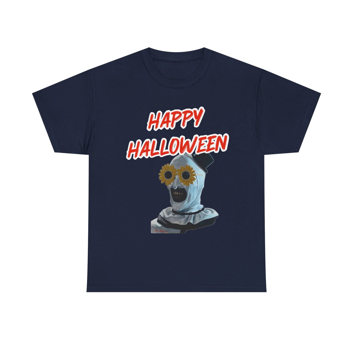 Happy Halloween Costume Mask T‑Shirt