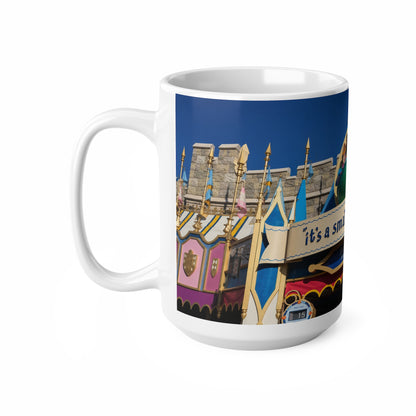 It's a Small World Ceramic Coffee Mug – Disneyland Attraction Design (11oz & 15oz)