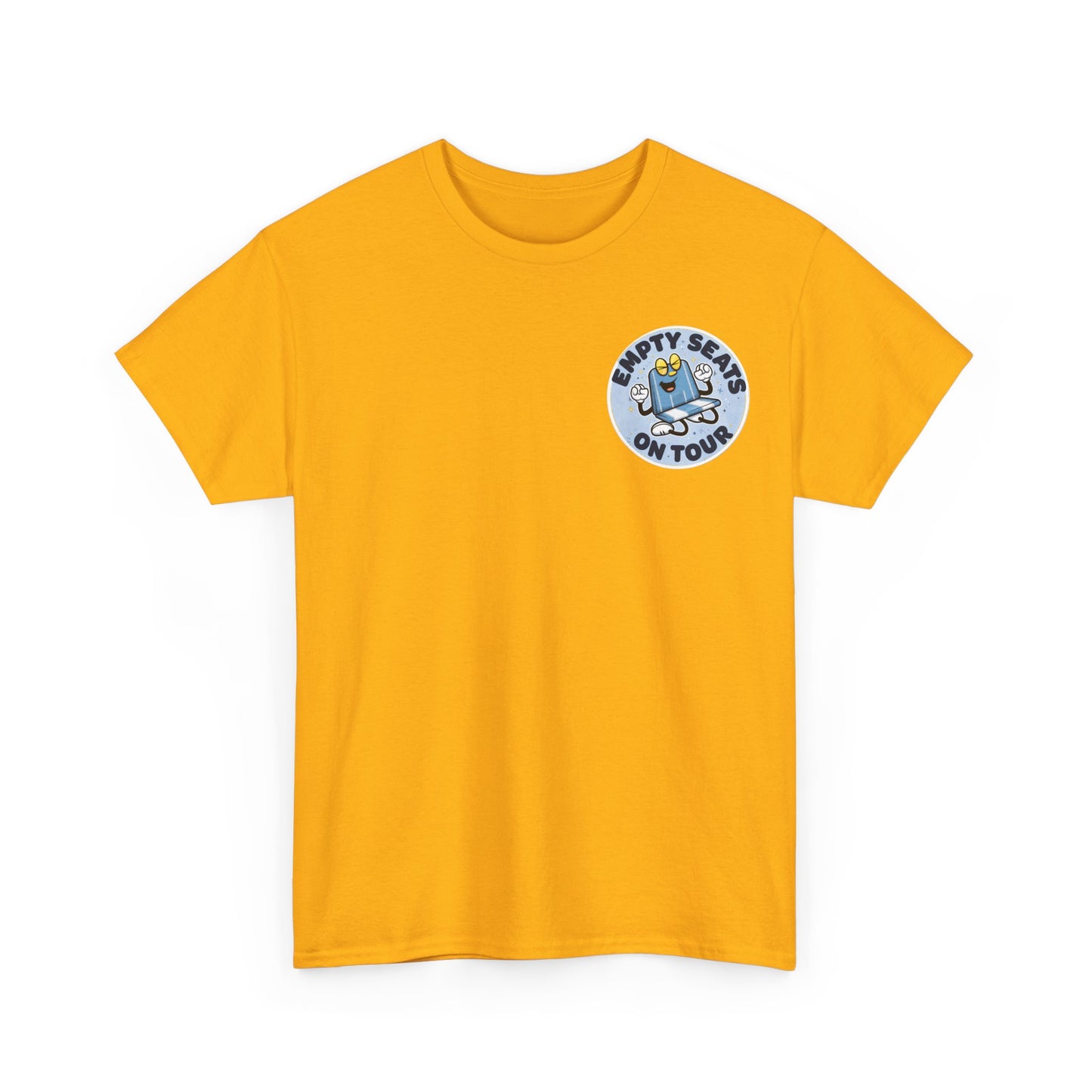 Manchester City T-Shirt — 'Empty Blue Seats On Tour' Retro Skate Graphic Tee