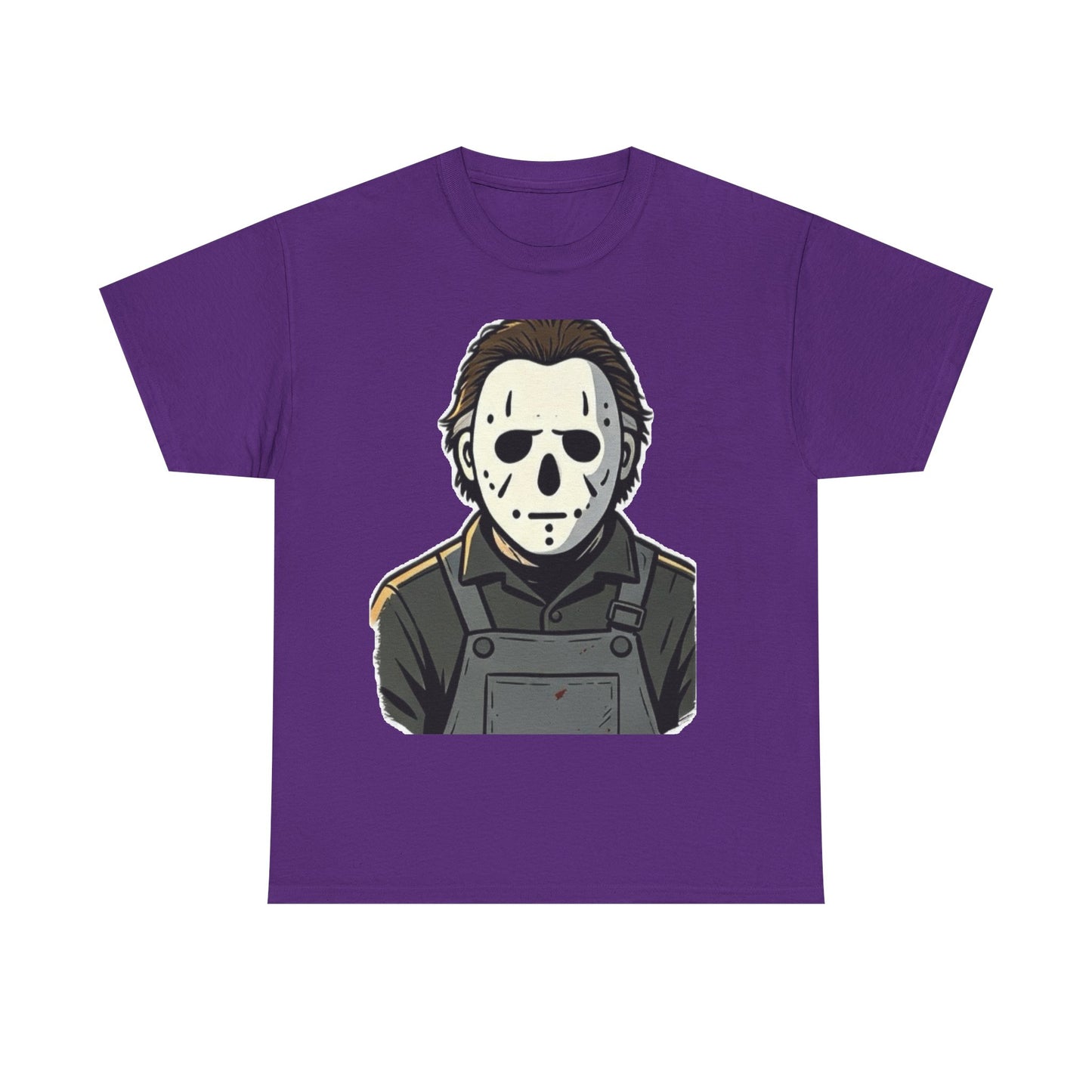 Horror Mask Tee — Jason-Inspired Halloween T-Shirt