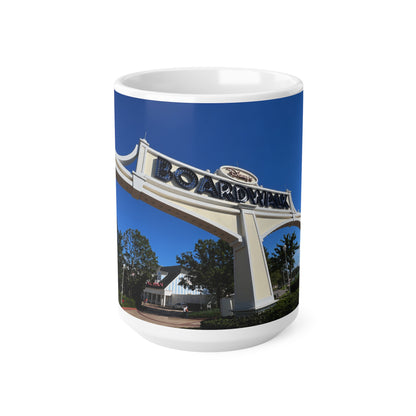 Disney's Boardwalk Entrance Photo Ceramic Mug - 11oz & 15oz