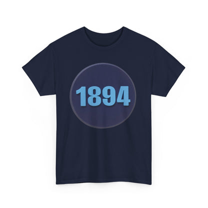 1894 Manchester City Circle Graphic Tee — Vintage Year Anniversary T-Shirt