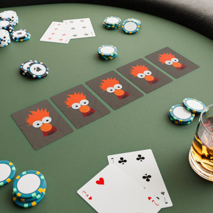 Beaker The Muppets Inspired Playing /  Poker Cards