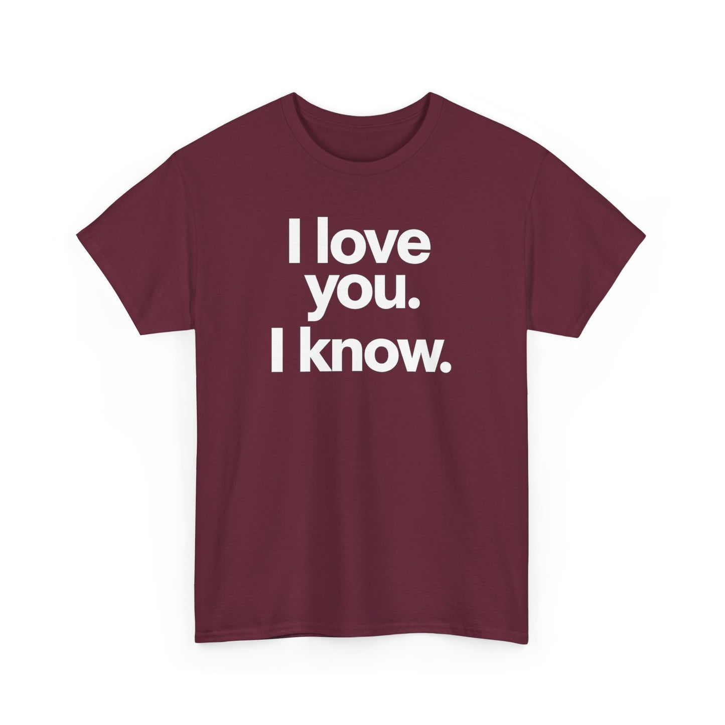 I Love You I Know Saying T‑Shirt from Star Wars
