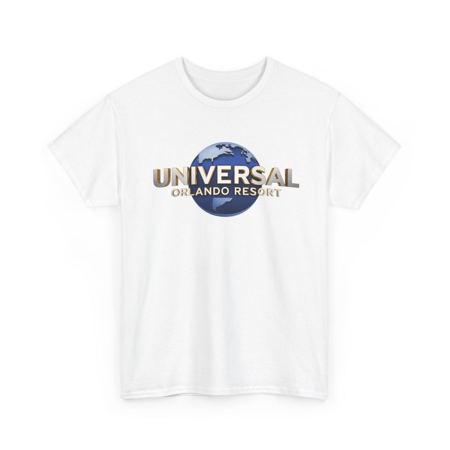 Universal Orlando Resort T‑Shirt — Retro Globe Logo Souvenir Tee