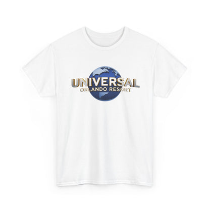 Universal Orlando Resort T‑Shirt — Retro Globe Logo Souvenir Tee