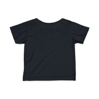 Infant Tee - "I Love Playing Hide and Seek with My Dad" Funny Baby Shirt (I'm Hiding Until He Seeks Therapy)