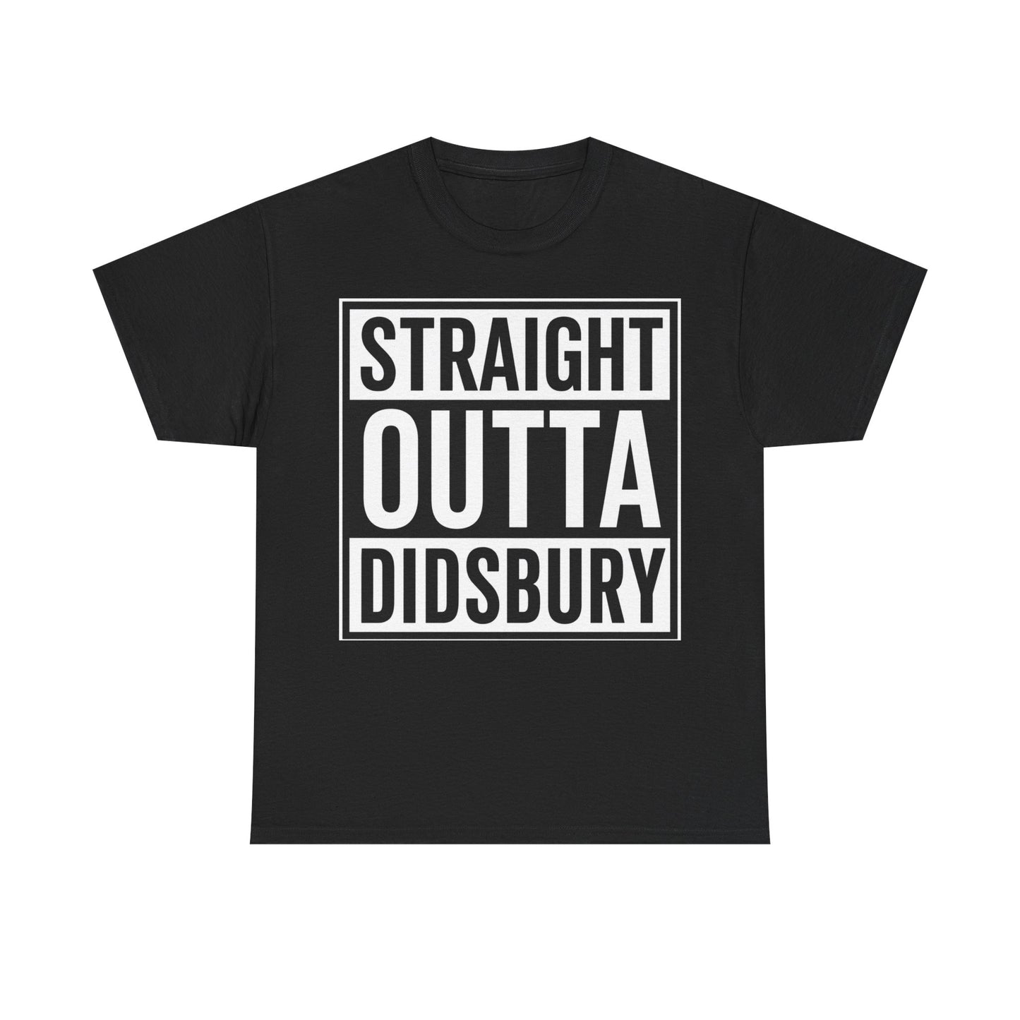 Straight Outta Didsbury T‑Shirt — Graphic City Pride Tee