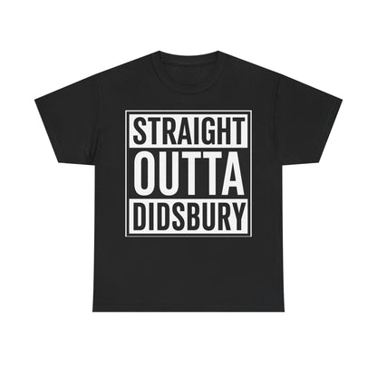 Straight Outta Didsbury T‑Shirt — Graphic City Pride Tee