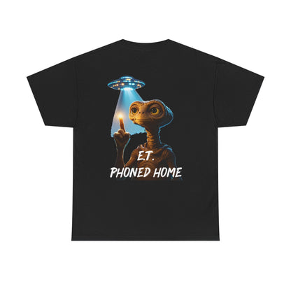 E.T. Phoned Home Tee — Retro Sci‑Fi Alien Graphic T-Shirt