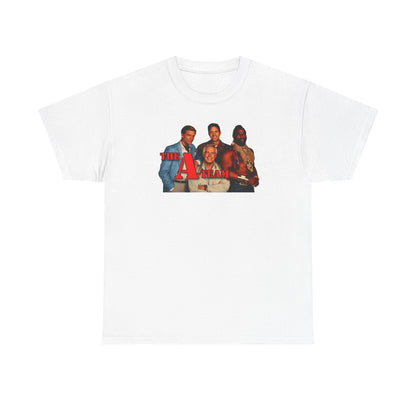 A-Team Graphic Tee — Retro TV Series Logo & Character Poster T-Shirt