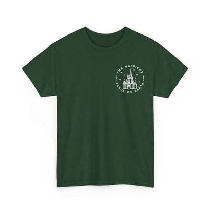 Castle Graphic Tee — "The Happiest Place on Earth" Theme Park T‑Shirt