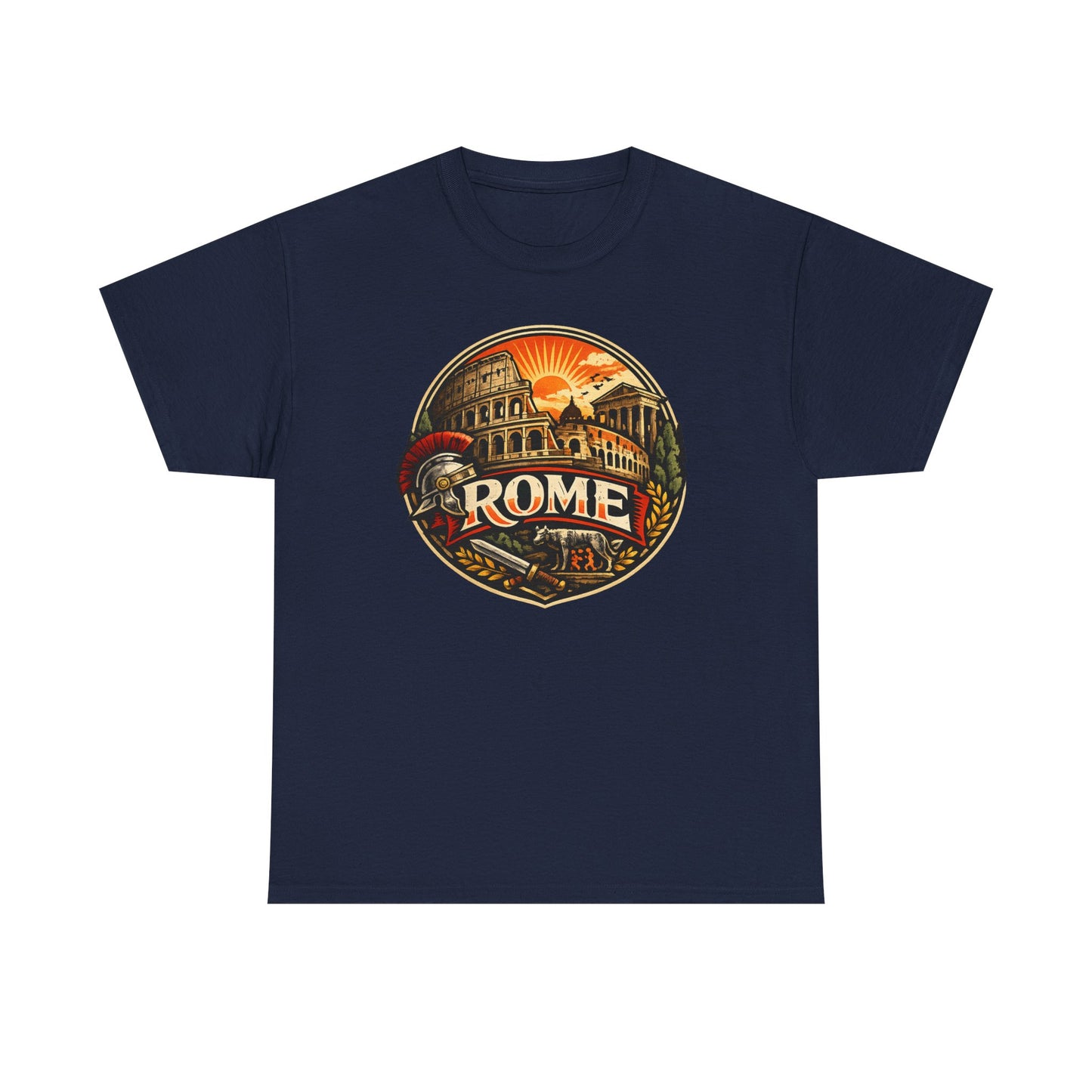 Rome Vintage Graphic Tee — Retro Italy Travel T-Shirt