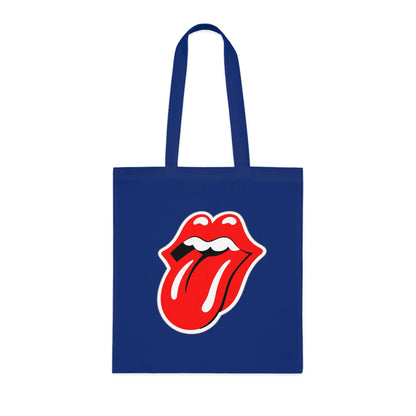 Rock Red Tongue Graphic Tote Bag