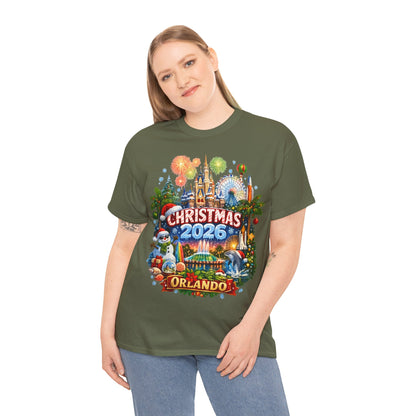 Christmas 2026 Orlando T-Shirt — Holiday Theme Park Souvenir Tee