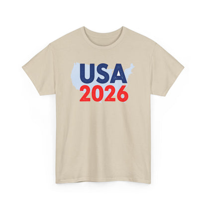 USA 2026 T-Shirt — Patriotic Supporter Tee