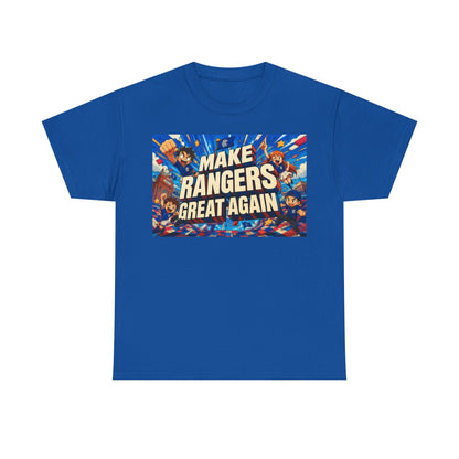 T-Shirt — "Make Rangers Great Again" Retro Superhero Fan Tee