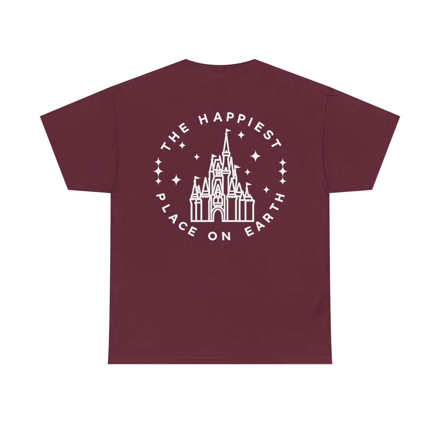 Castle Graphic Tee — "The Happiest Place on Earth" Theme Park T‑Shirt