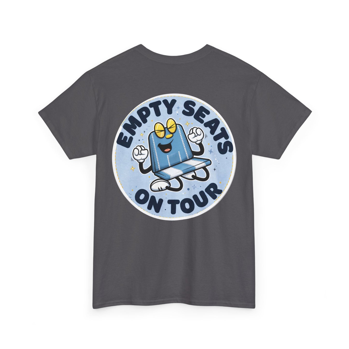 Manchester City T-Shirt — 'Empty Blue Seats On Tour' Retro Skate Graphic Tee