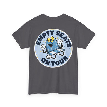 Manchester City T-Shirt — 'Empty Blue Seats On Tour' Retro Skate Graphic Tee