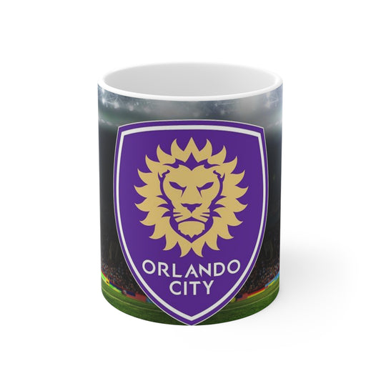 Orlando City Soccer Fan Mug — Ceramic Coffee Cup (11oz & 15oz)