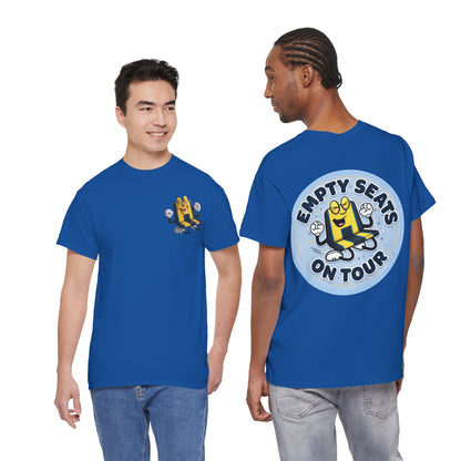 Manchester City T‑Shirt — "Empty Seats On Tour" Cartoon Seat Graphic Tee