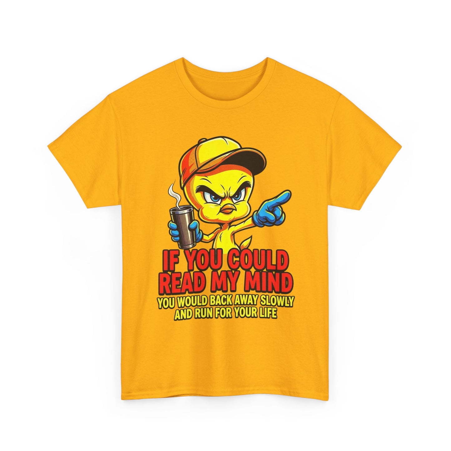 T-Shirt — “If You Could Read My Mind” Tweety Graphic Tee