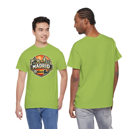 Madrid Skyline Soccer Crest T-Shirt