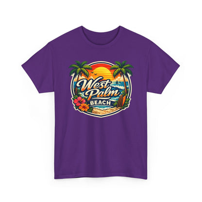 West Palm Beach Retro Sunset T-Shirt
