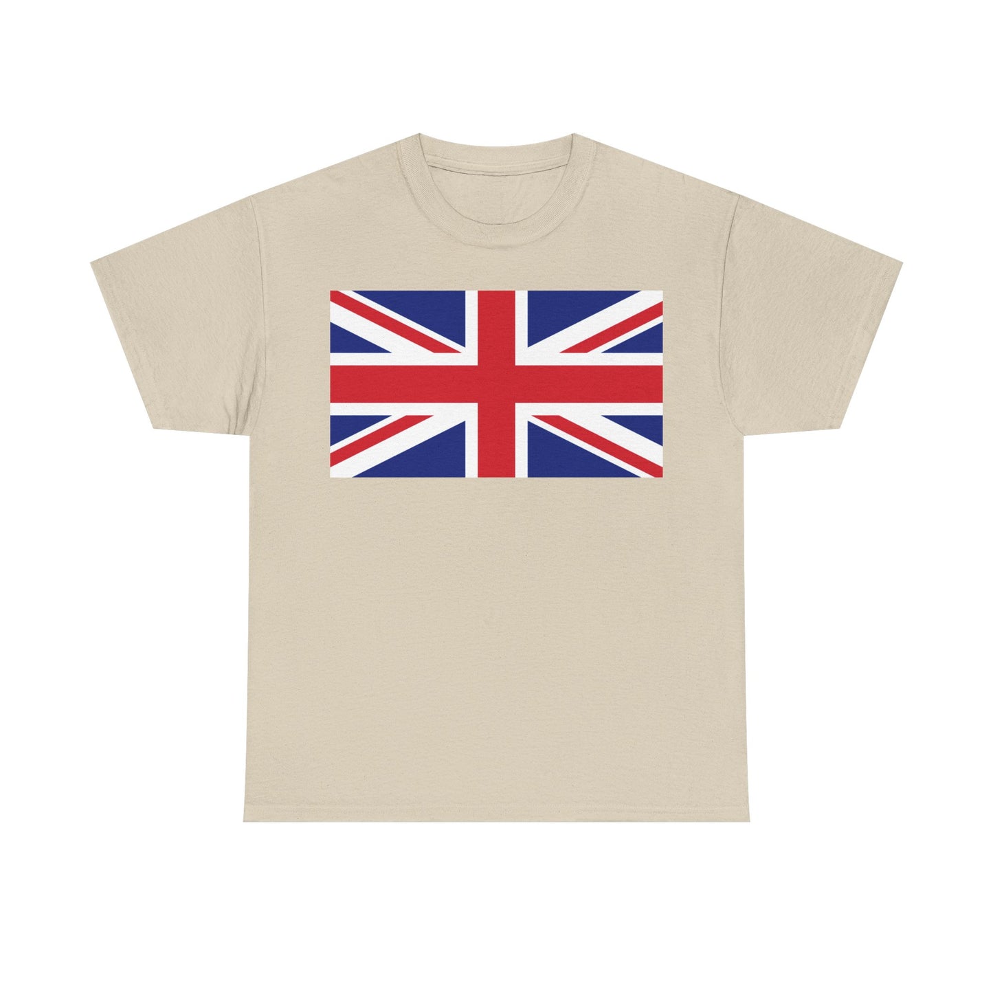 Union Jack Flag T‑Shirt — British Flag Tee for UK Pride & Travel