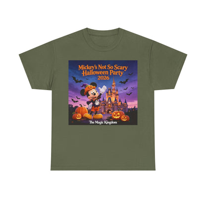 Halloween Party T‑Shirt — "Not So Scary" 2026 Magic Kingdom Tee
