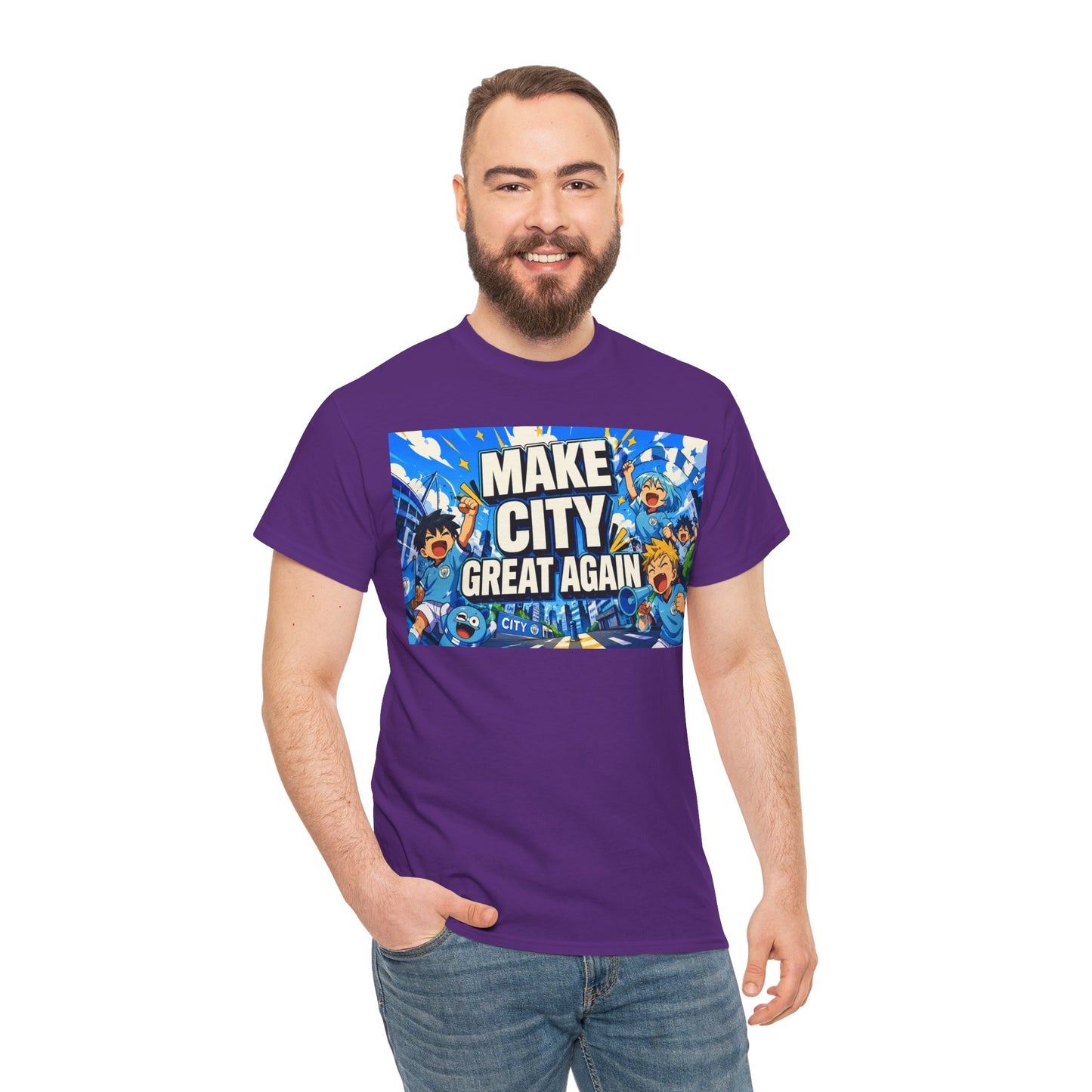 Make City Great Again Graphic Tee — Urban Skateboard Streetwear T-Shirt