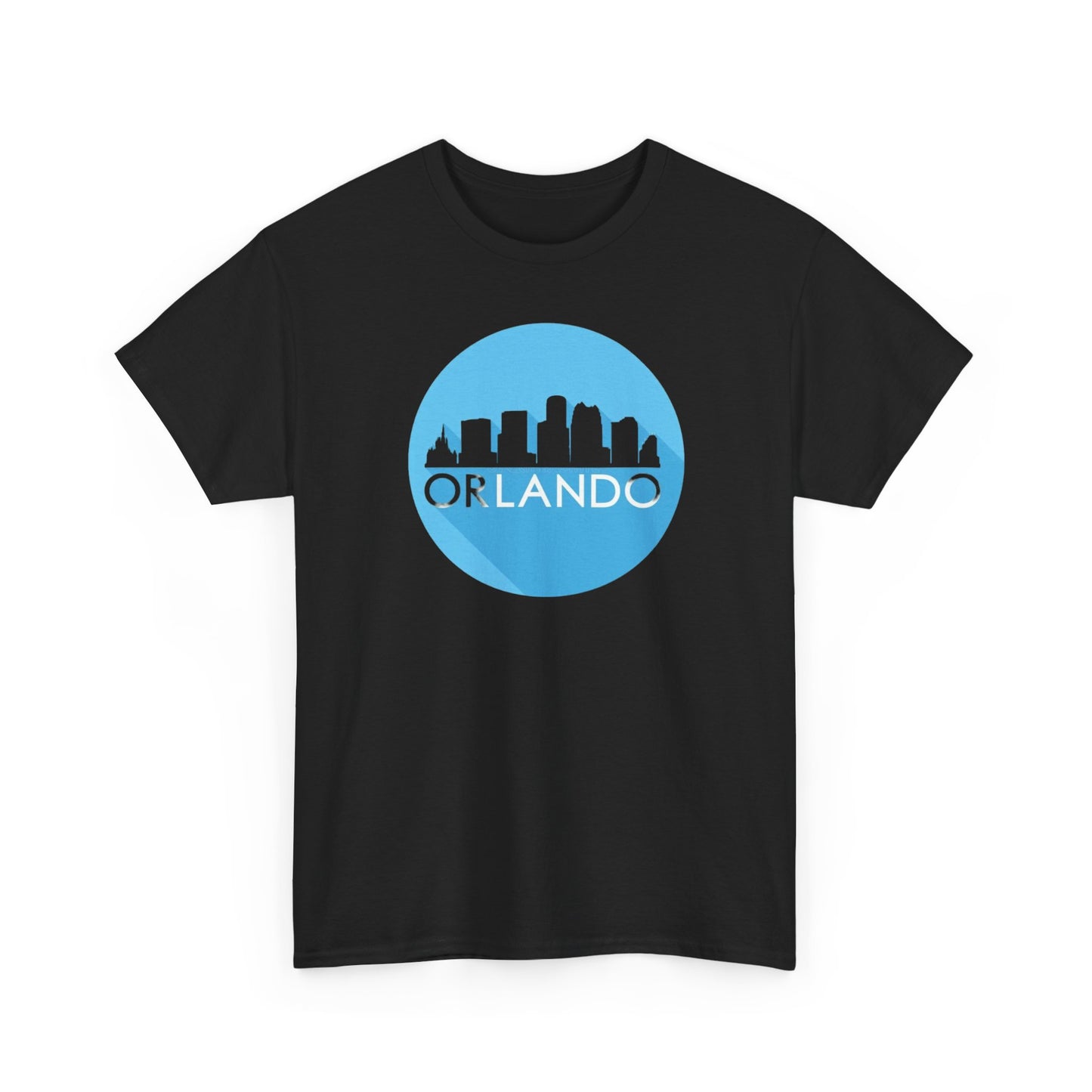 Orlando Skyline Tee — Blue Circle City Skyline T-Shirt