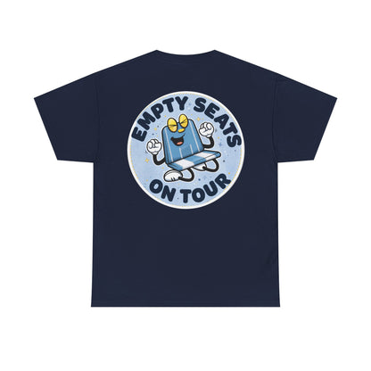 Manchester City T-Shirt — 'Empty Blue Seats On Tour' Retro Skate Graphic Tee