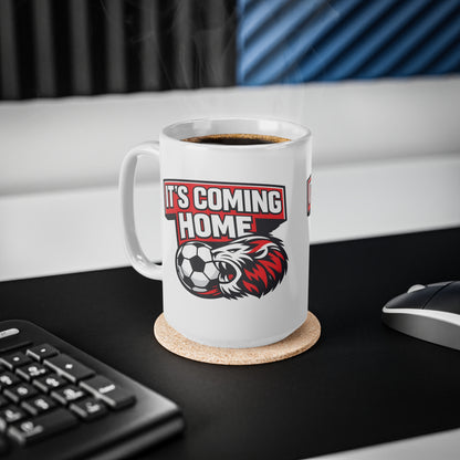 It's Coming Home England Soccer Mug — Ceramic Coffee Cup (11oz & 15oz)