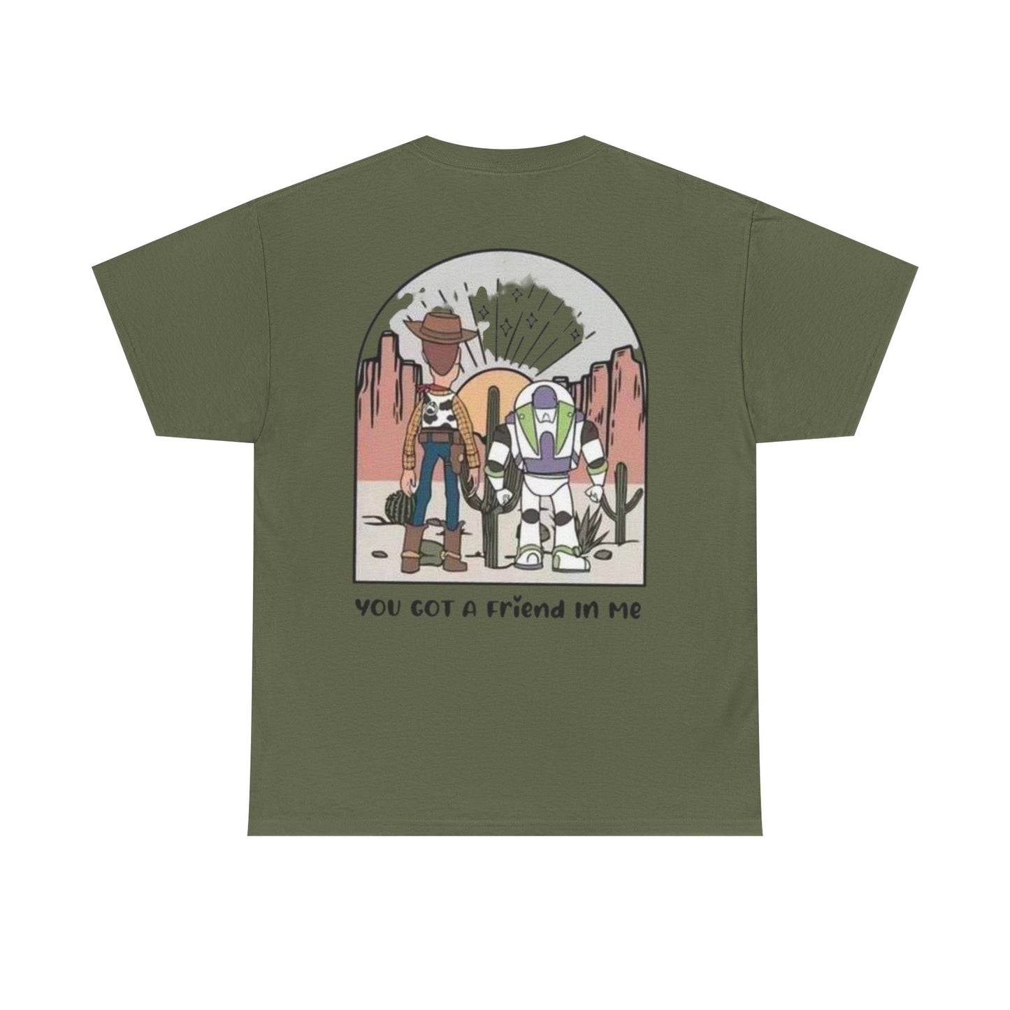 Toy Space Friends T‑Shirt — "You Got a Friend in Me" Graphic Tee