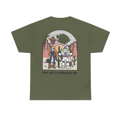 Toy Space Friends T‑Shirt — "You Got a Friend in Me" Graphic Tee