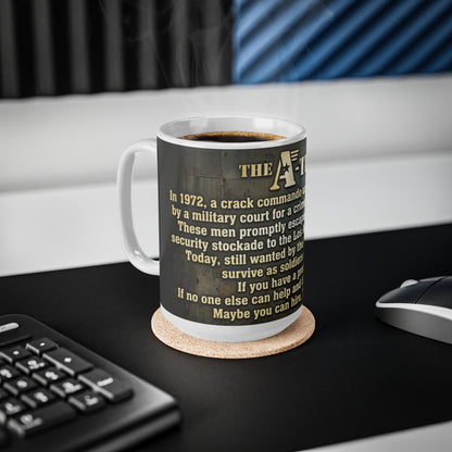 A-Team Quote Mug — Vintage Military TV Show Coffee Cup (11oz & 15oz)