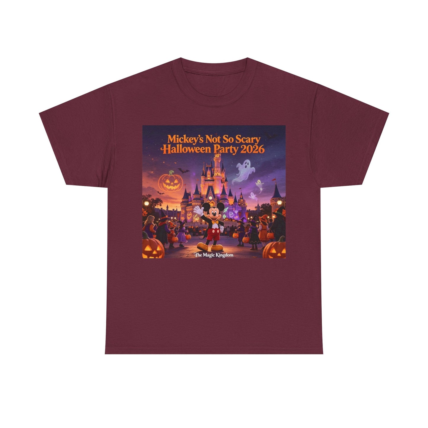 Halloween Party Tee — "Mickey's Not So Scary Halloween Party 2026"