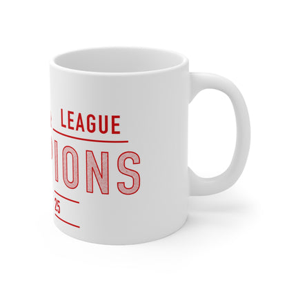 Champions 2025 Liverpool Ceramic Coffee Mug – Premier League LFC 11oz/15oz